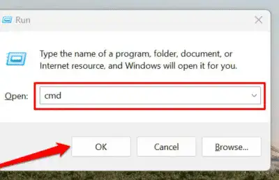 نافدة تشغيل الاوامر في ويندوز run